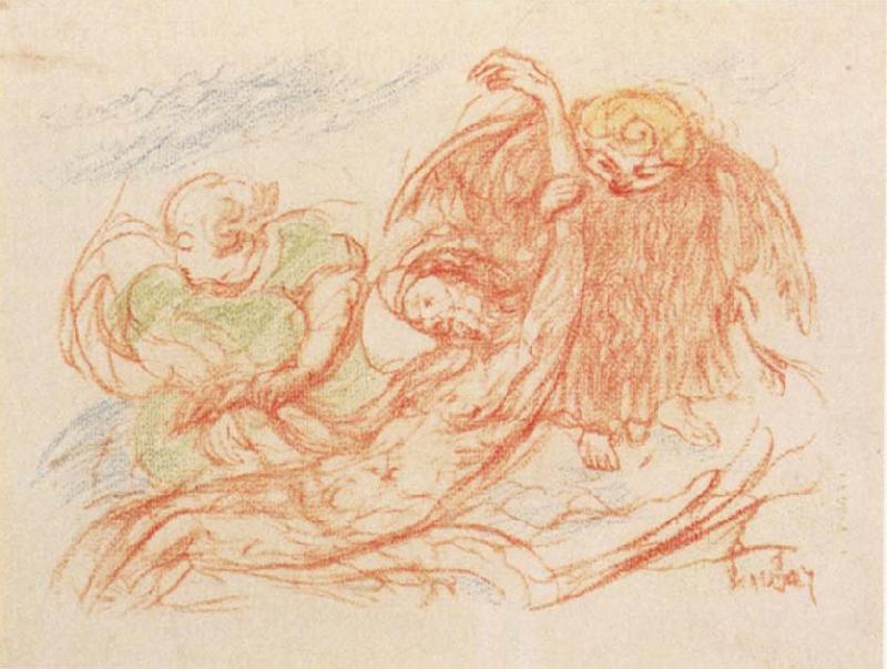 James Ensor Christ and Angels